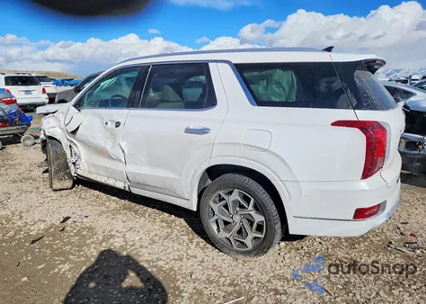 2021 Hyun Palisade Calligraphy from USA, damaged, VIN KM8R7DHE9MU288718